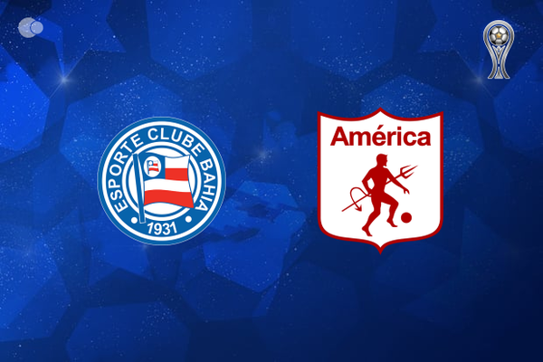 Bahia y Amrica de Cali concluyen sin goles en su debut en la Copa Sudamericana