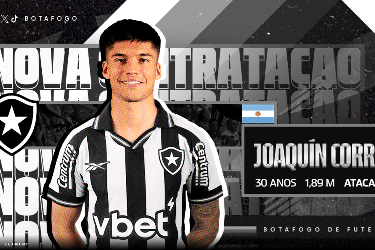 Botafogo anuncia a Joaqun Correa, nuevo refuerzo para el Super Mundial
